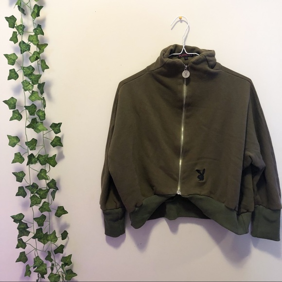 ULTRA RARE ORIGINAL PLAYBOY VARSITY JACKET SWEATER - Picture 2 of 8